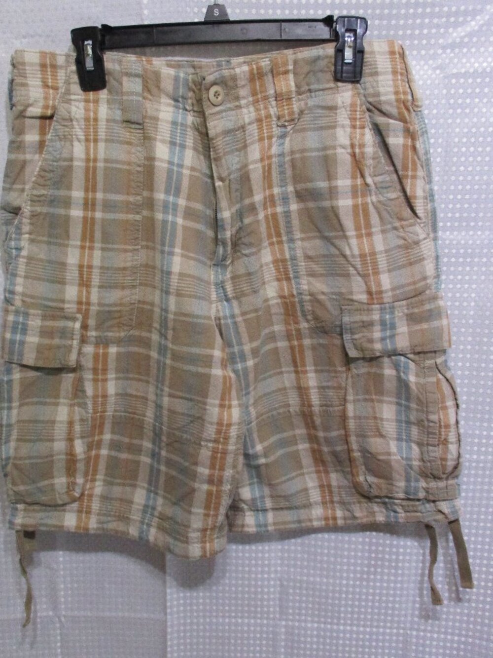 Magellan Sportswear Men's Plaid 4 Pocket Shorts Sz. 35